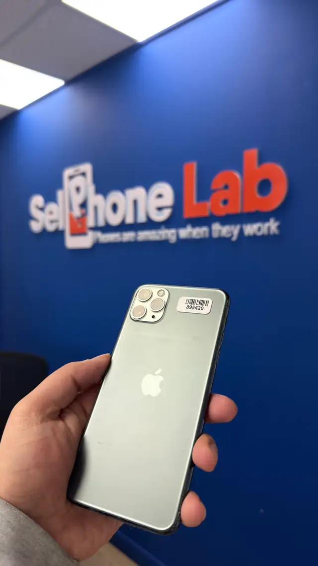 pre owned iPhone 11 Pro Max for sale at SellPhone Lab Cochrane - Photo 4