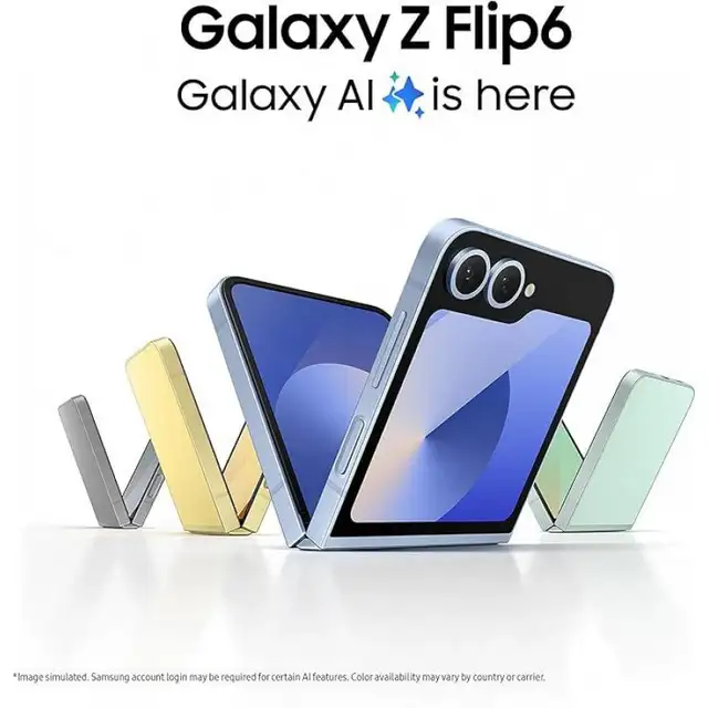 Unlocked Samsung Z Flip 6 (256 GB) 1 - Year Warranty - Photo 2
