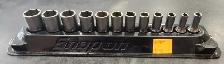 Snap-On 12pc 1/4' Drive 6-Point Flank Drive Semi-Deep Metric Set - Photo 2