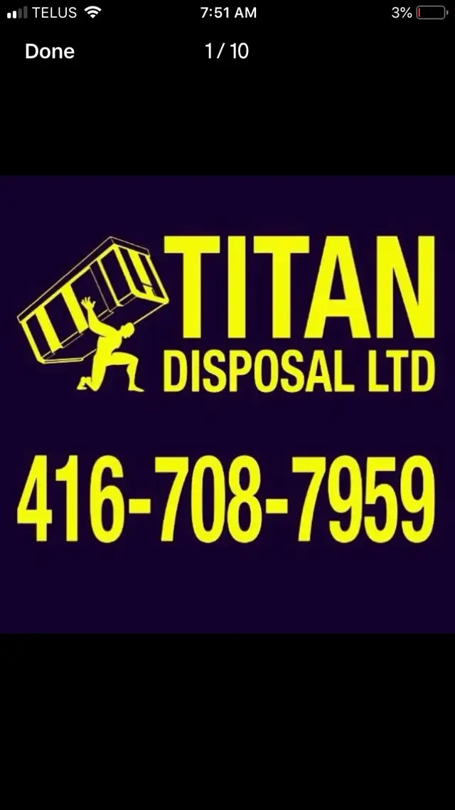 Disposal bin/Garbage bin rental