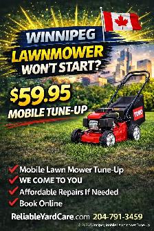 Mobile Lawnmower Repair