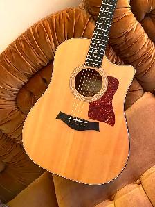 TAYLOR 310ce ALL SOLID Wood Guitar with Taylor Archtop CASE ! - Photo 3