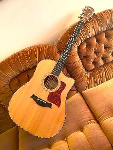 TAYLOR 310ce ALL SOLID Wood Guitar with Taylor Archtop CASE ! - Photo 5