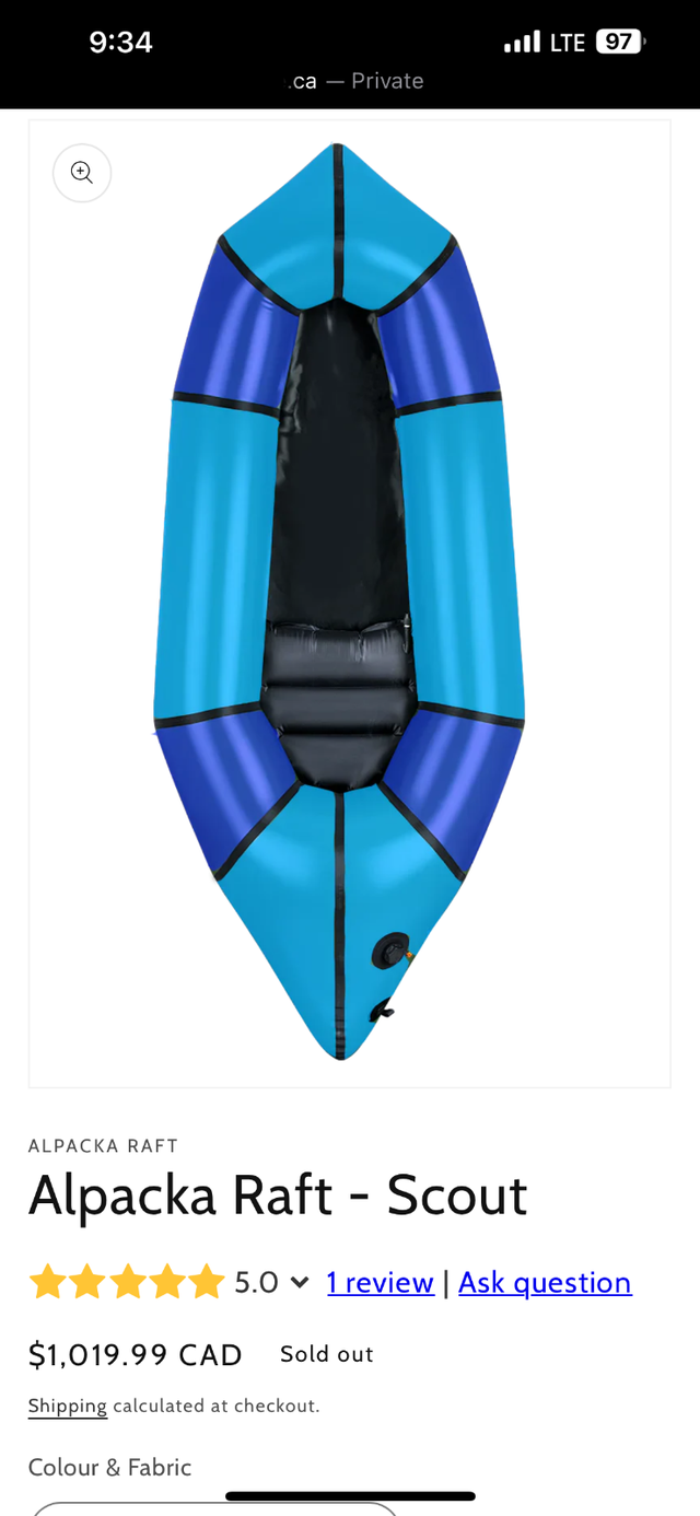 Alpacka Scout Packraft - Photo 4