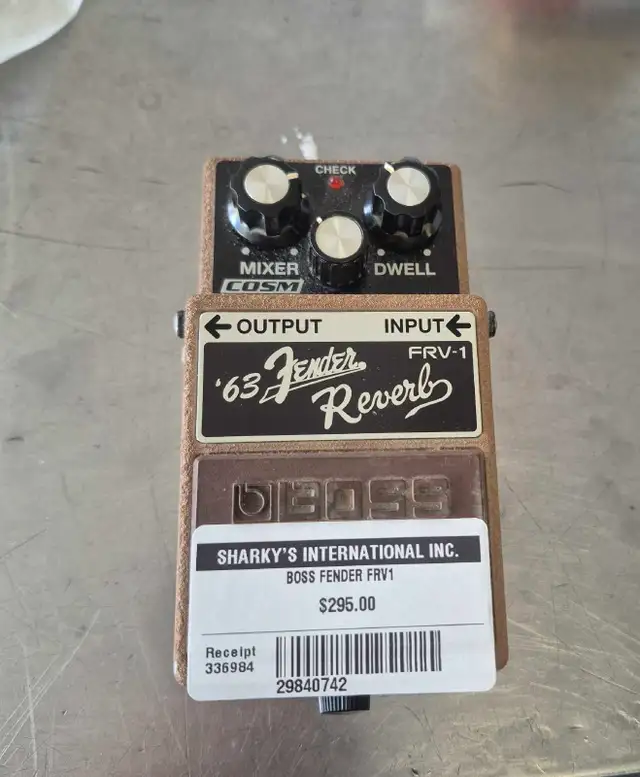 Boss Fender FRV1 Pedal (29840742)