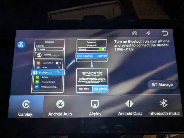 Brand New Podofo 7" Portable CarPlay Screen For Sale - Photo 6