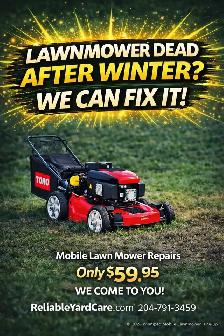 Moblile Lawnmower Service
