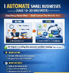 Stop Doing Admin Work — I Build Systems That Run Your Business