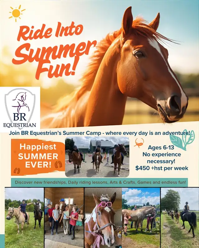 Summer Horseback Riding Camp!