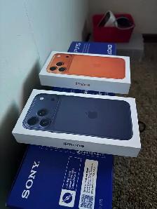 New IPhones 17 pro max 256gb and ps5 Digital Edition for sale.
