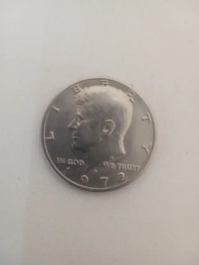 1972 Kennedy Half Dollar Coin-Mint Condition