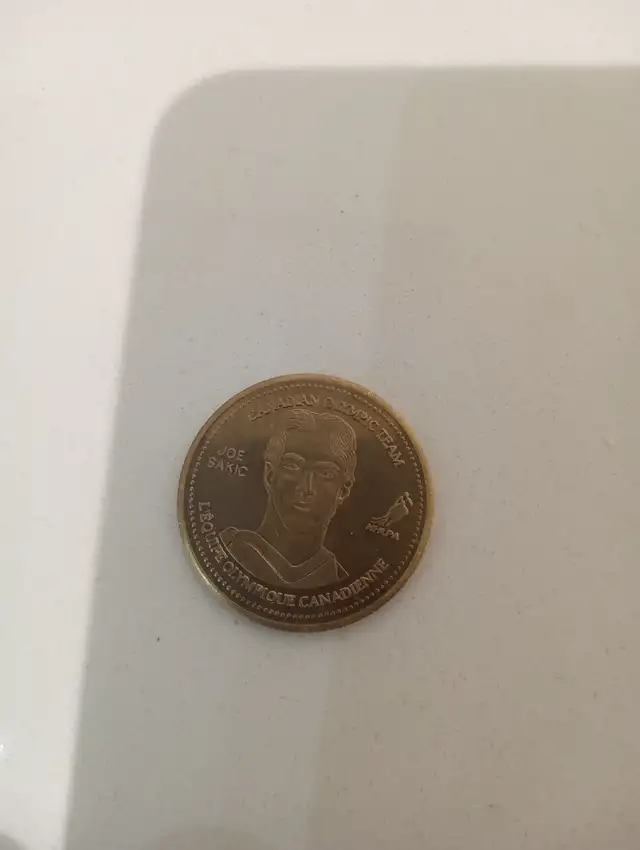 2002 Joe Sakic Olympic Coin