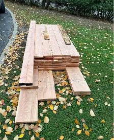 Douglas fir lumber