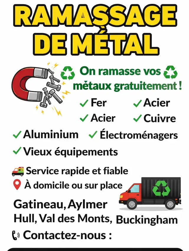 RAMASSAGE DE MÉTAL