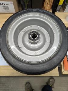 250x85 Solid Rubber Finishing Mower Wheel Assy - Photo 2