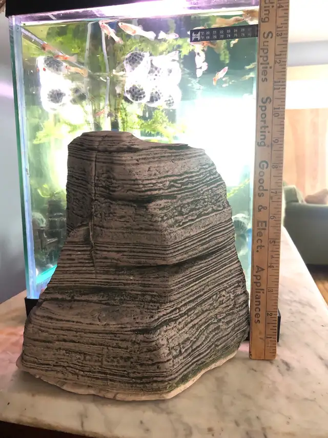 Ornement de Roche d'Aquarium