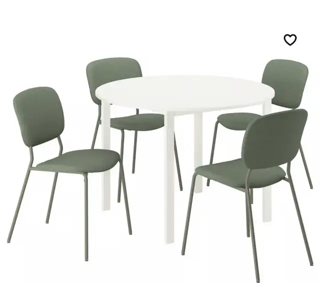 IKEA DINNER TABLE WITH CHAIRS