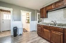 Main floor apartment for rent in Stellarton. Heat included.