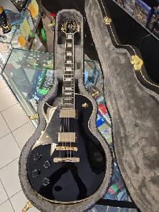 Epiphone Les Paul Custom Electric Guitar - Ebony Left-Handed - Photo 5