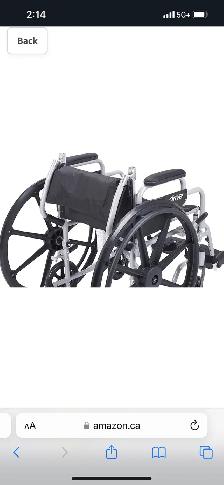 DRIVE MEDICAL POLY FLY TRANSPORT WHEELCHAIR NEW - Photo 6