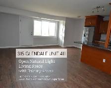 RENOED 2-BED w Balcony Avail Apr - 315 Glendale
