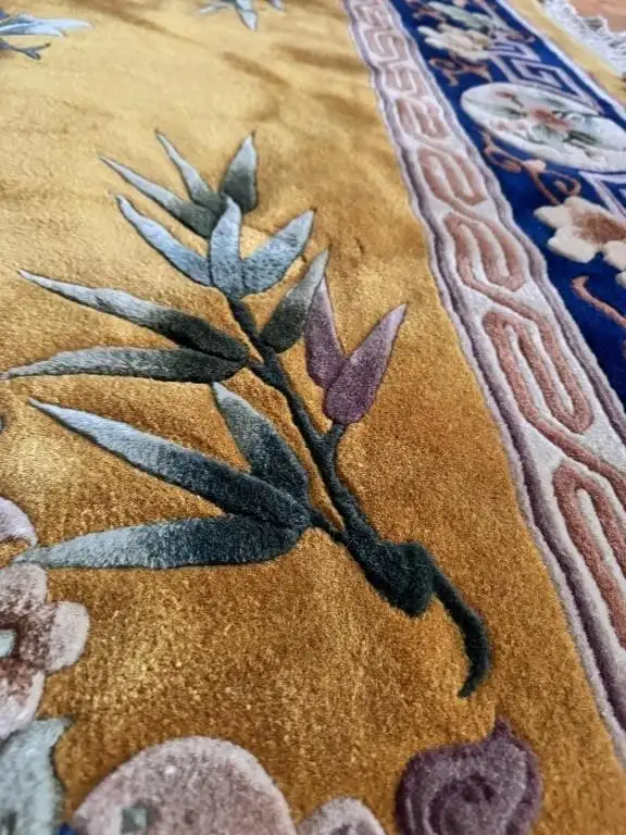 EXCELLENT LARGE 9 X 12.5 HANDMADE ORIENTAL WOOL RUG - Photo 6