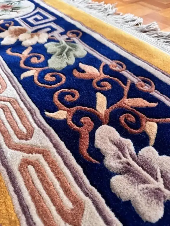 EXCELLENT LARGE 9 X 12.5 HANDMADE ORIENTAL WOOL RUG - Photo 7