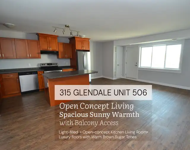 RENOED 1-BED with Balcony available May - 315 Glendale
