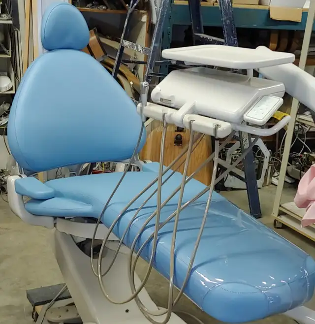 Dental chair upholstery