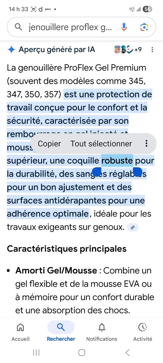 GENOUILLÈRES PROFLEX GEL PREMIUM. B - Photo 7