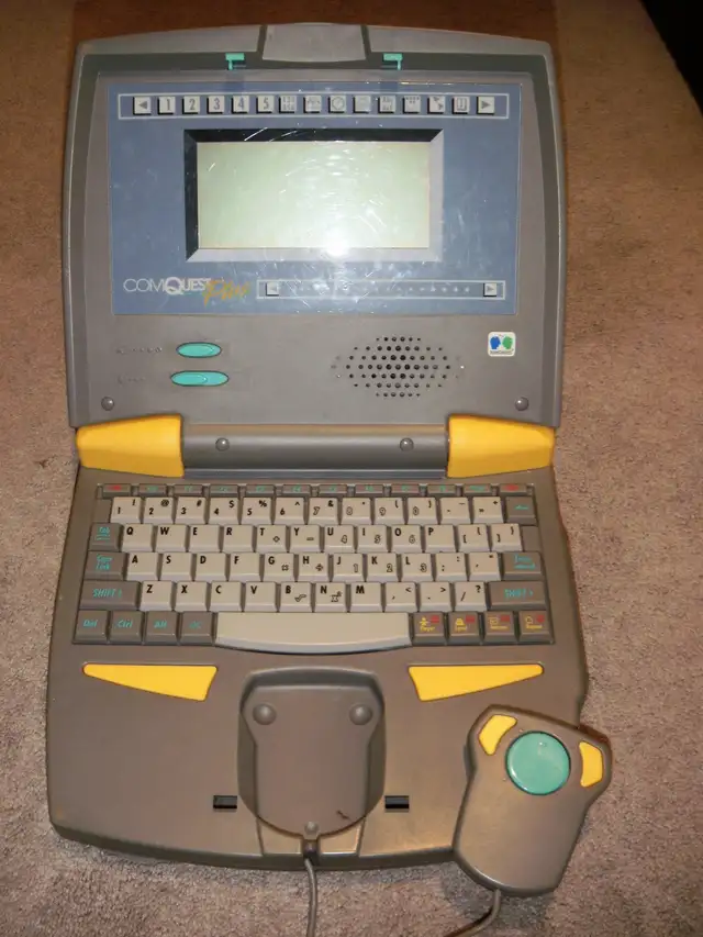 VINTAGE TOY LAPTOP, $18.