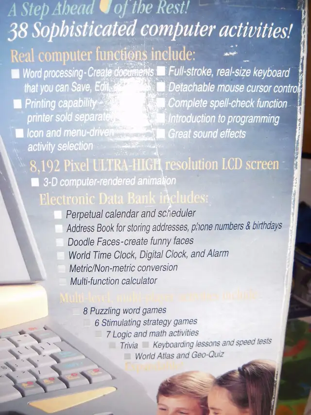 VINTAGE TOY LAPTOP, $18. - Photo 4