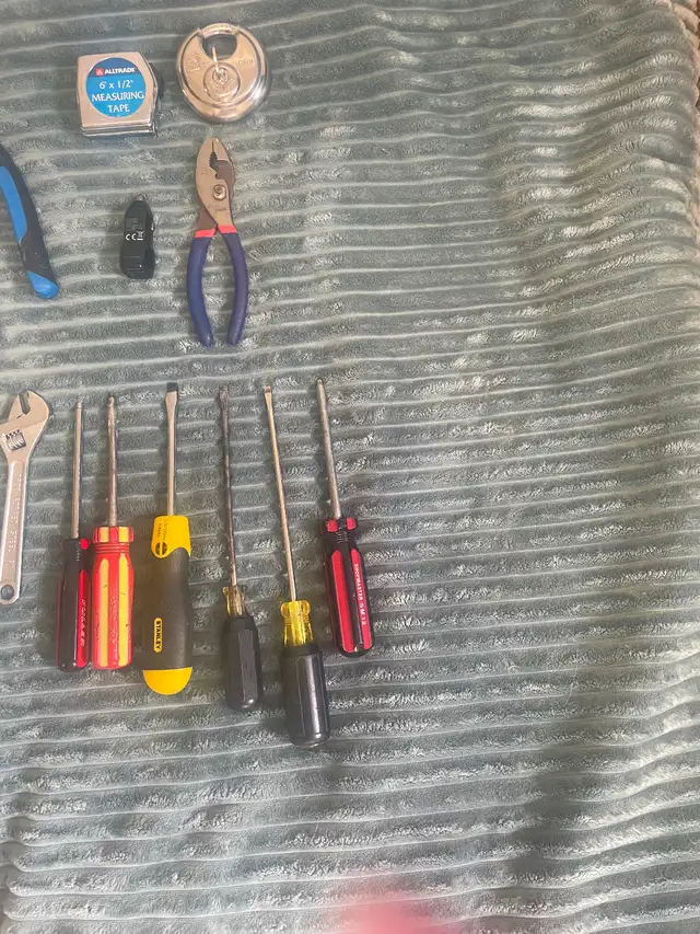 Assorted Tools, Key Lock, Car Lighter USB Adapter - Photo 4