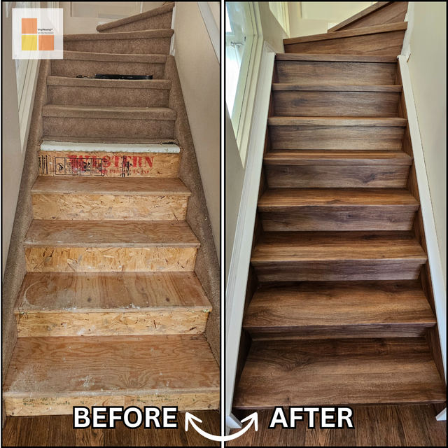 CUSTOM VINYL STAIR NOSINGS & RISERS | Coquitlam - Photo 6