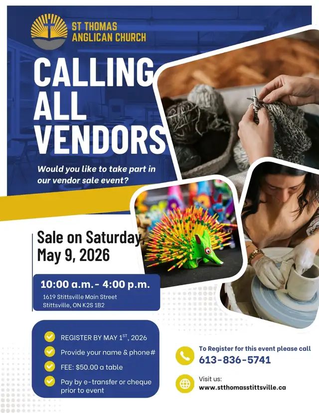 Calling all Vendors!