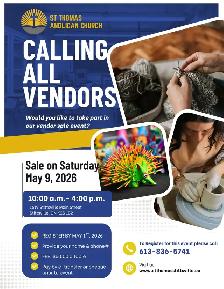 Calling all Vendors!