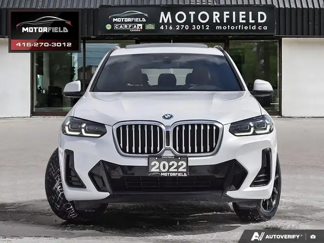 2022 BMW X3 xDrive30e AWD Plug In Hybrid M Sport PKG One Owner, - Photo 2
