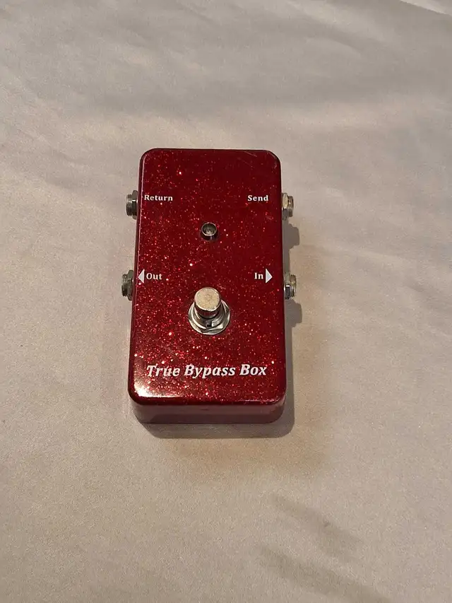 True Bypass Box Pedal