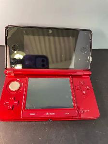 NINTENDO 3DS RED W/CHARGER