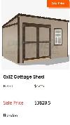 Ready to Go sheds! On sale now.