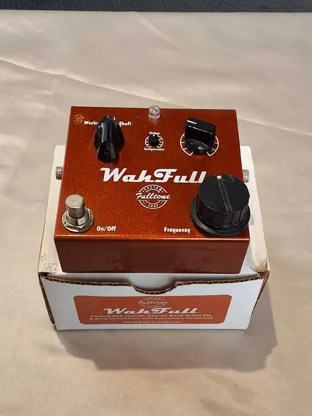 Fulltone WahFull EQ Amp Sim Expression Guitar Pedal