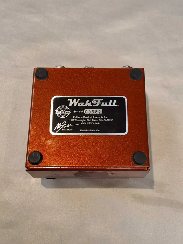 Fulltone WahFull EQ Amp Sim Expression Guitar Pedal - Photo 3