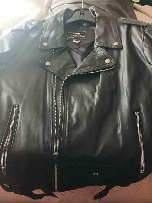 Sears Vintage Motorcycle leather jacket