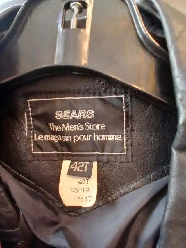Sears Vintage Motorcycle leather jacket - Photo 3