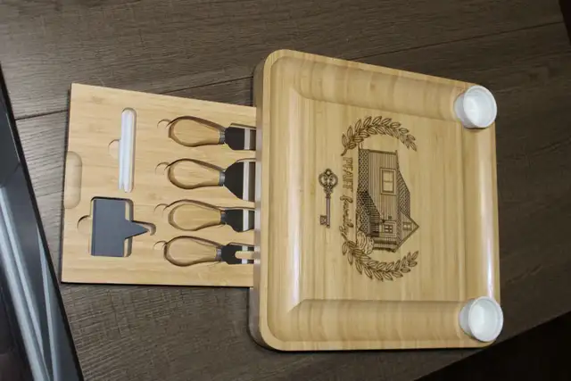 Custom Laser-Engraved Charcuterie & Serving Boards Perfect Gift - Photo 3