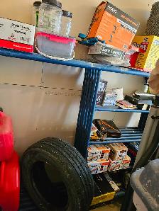 Assorted scaffold, extension planks, ladders, see description - Photo 4