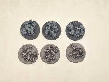 Warhammer 40k sets of unpainted necron scarab swarms