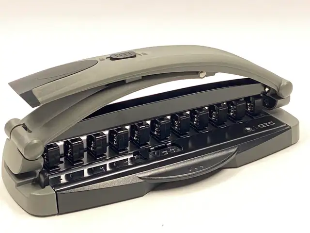 ARC 11-Hole Desktop Paper Punch for DiscBound Notebook System