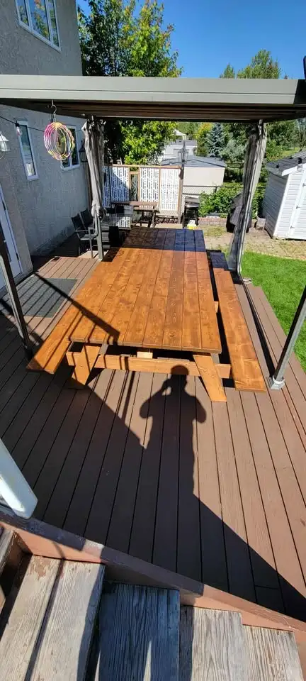 A-Frame Picnic Tables. Custom Sizes. Built to Order.