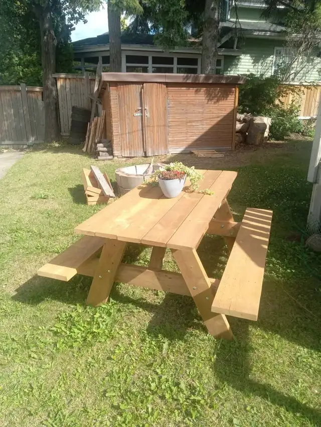 A-Frame Picnic Tables. Custom Sizes. Built to Order. - Photo 2